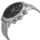 Emporio Armani Classic Chronograph Black Dial Steel Men's Watch #AR1811 - Big Daddy Jewelry #2