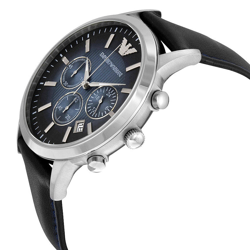 Emporio Armani Classic Chronograph Blue Dial Men's Watch AR2473 - Big Daddy Jewelry #2