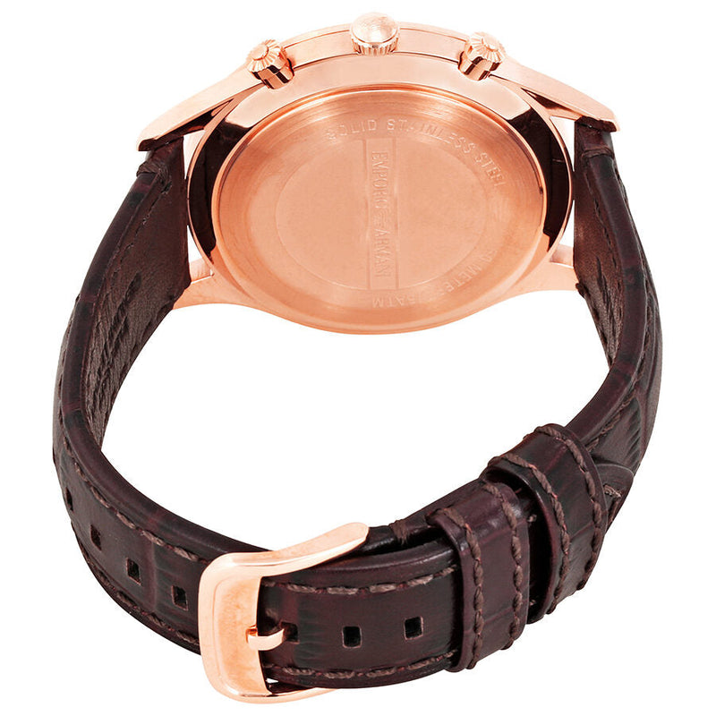 Emporio Armani Classic Chronograph Burgundy Dial Men's Watch AR1890 - Big Daddy Jewelry #3