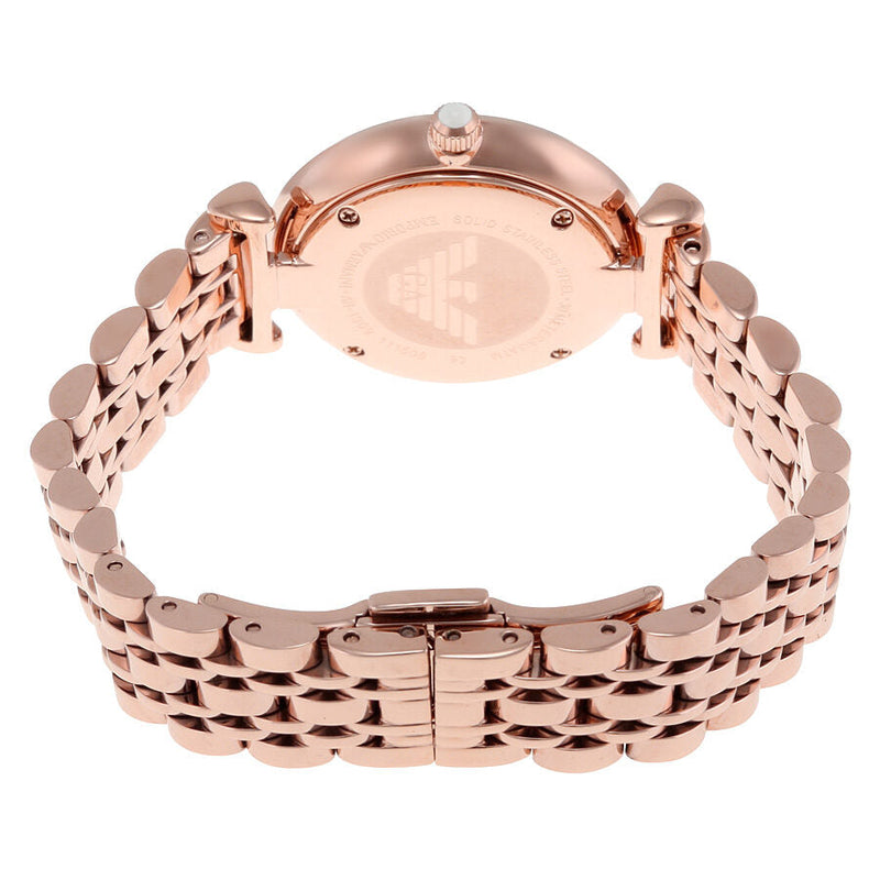Emporio Armani Classic Mother of Pearl Dial Ladies Watch #AR1909 - Big Daddy Jewelry #3