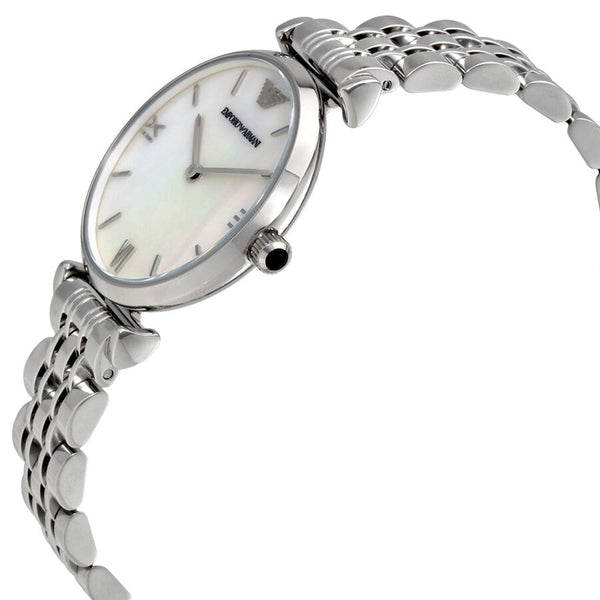 Emporio Armani Classic Mother of Pearl Dial Ladies Watch #AR1682 - Big Daddy Jewelry #2