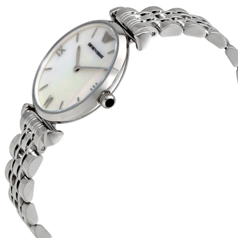Emporio Armani Classic Mother of Pearl Dial Ladies Watch #AR1682 - Big Daddy Jewelry #2