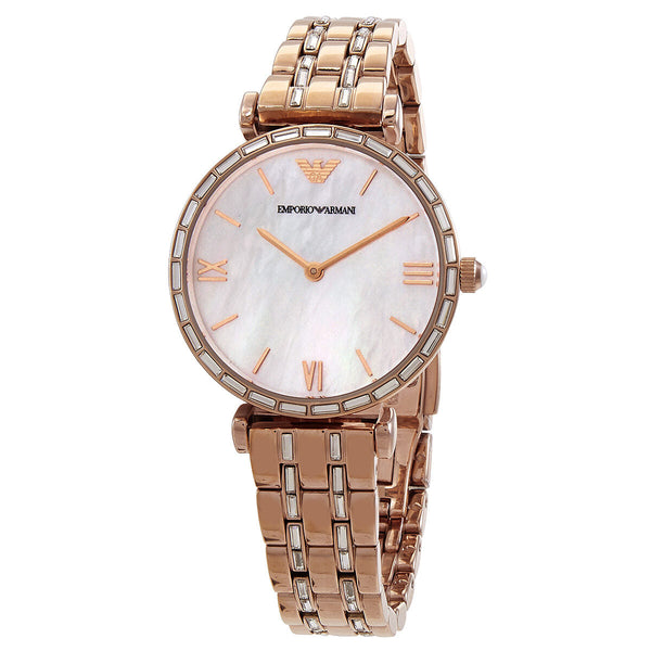 Emporio Armani Gianni T-Bar Quartz Ladies Watch #AR11294 - Big Daddy Jewelry