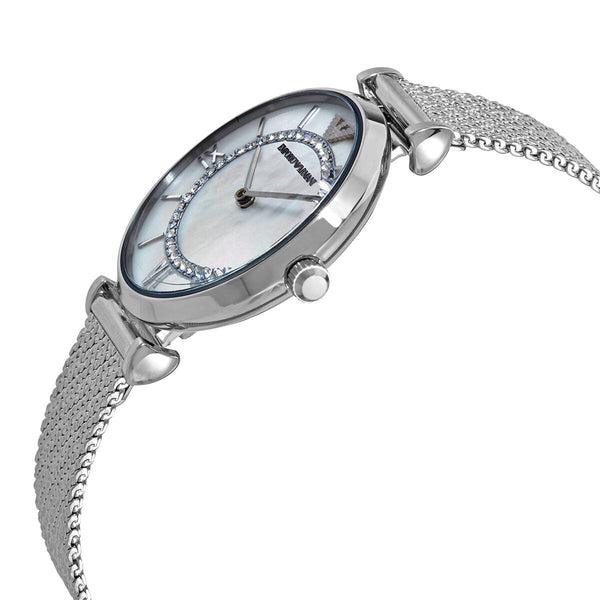 Emporio Armani Quartz Mother of Pearl Dial Ladies Watch #AR11319 - Big Daddy Jewelry #2