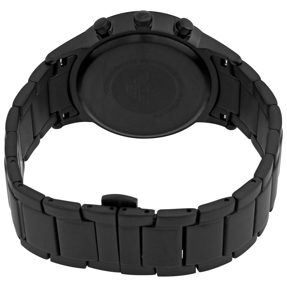 Emporio Armani Renato Chronograph All Black Men's Watch - AR11275