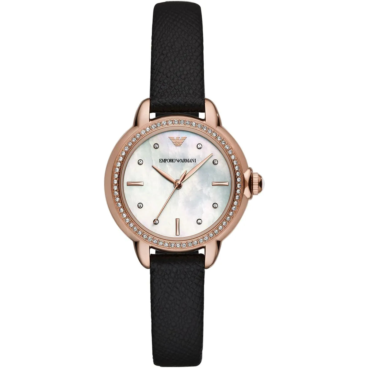 Emporio Armani Rose Gold Ladies Watch - AR11598