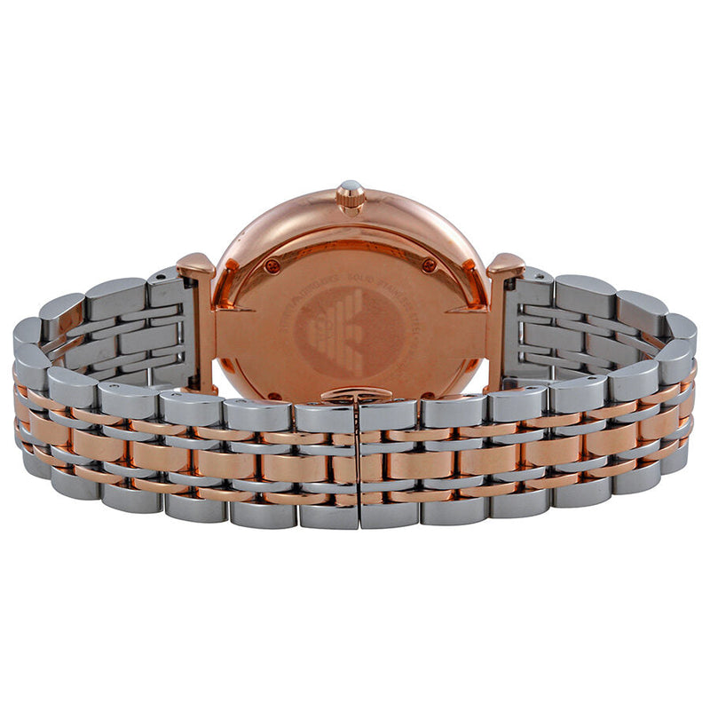 Emporio Armani Silver Dial Two-tone Stainless Steel Bracelet Men's Watch AR1677 - Big Daddy Jewelry #3