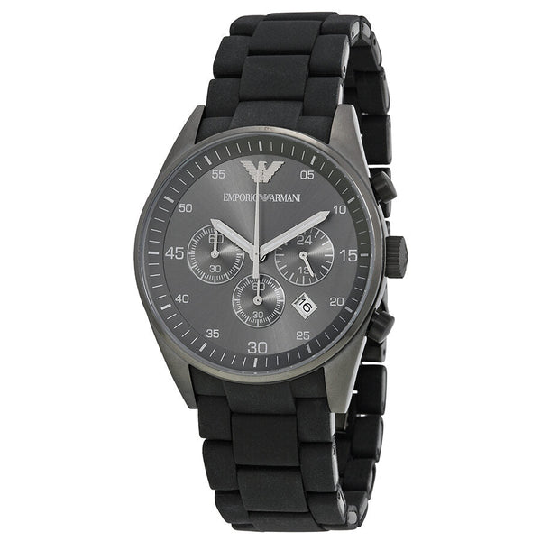 Emporio Armani Sport Chronograph Black Dial Men's Watch #AR5889 - Big Daddy Jewelry