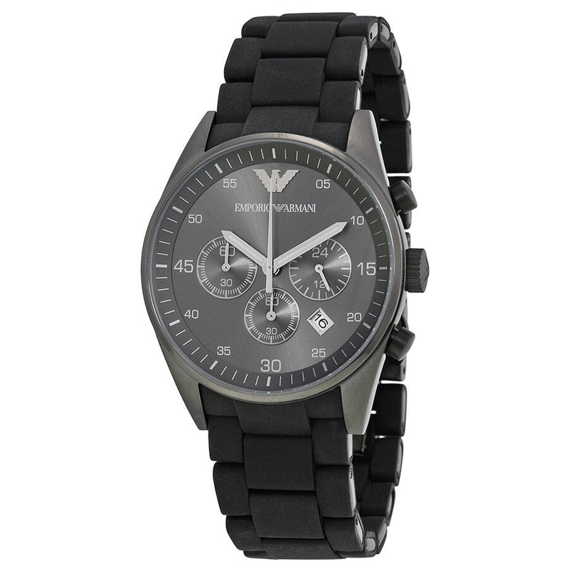 Emporio Armani Sport Chronograph Black Dial Men's Watch #AR5889 - Big Daddy Jewelry