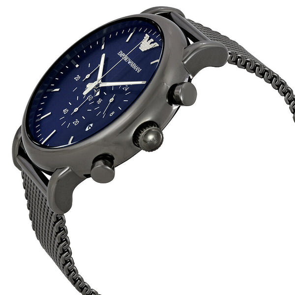 Emporio Armani Sport Chronograph Blue Dial Men's Watch #AR1979 - Big Daddy Jewelry #2