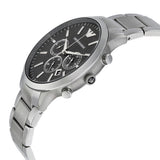 Emporio Armani Sportivo Chronograph Black Dial Steel Men's Watch AR2460 - Big Daddy Jewelry #2