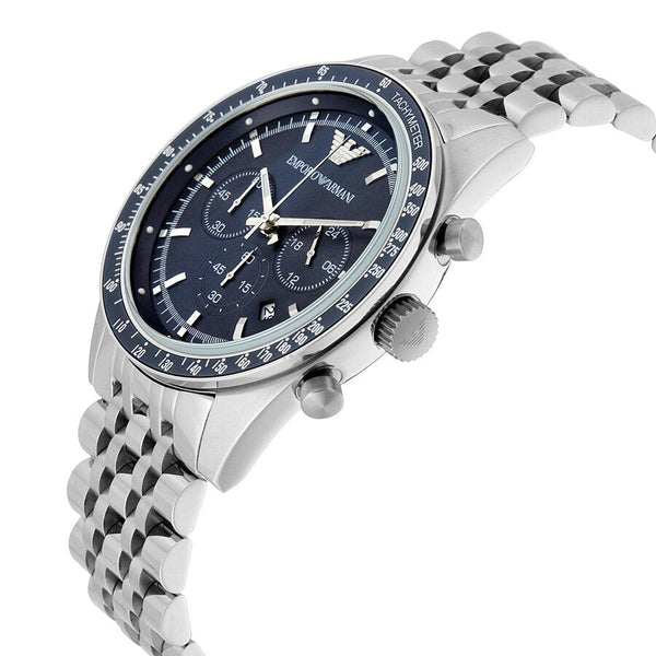 Emporio Armani Sportivo Chronograph Blue Dial Men's Watch AR6072 - Big Daddy Jewelry #2