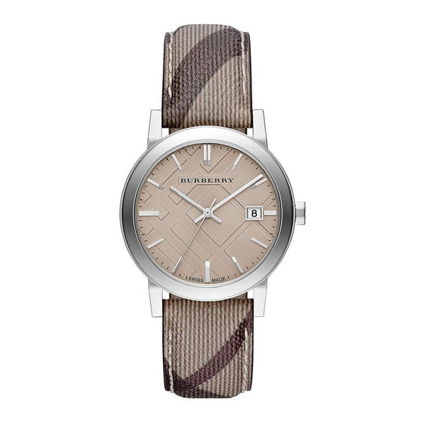 Burberry Women's Quartz Beige Leather Strap Women's Watch  BU9118 - Big Daddy Jewelry