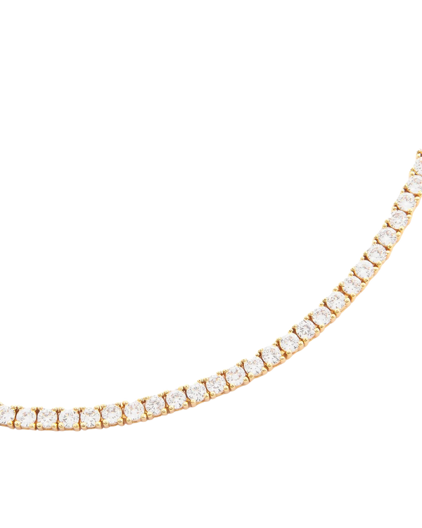 Big Daddy 3mm Diamond Gold Tennis Chain