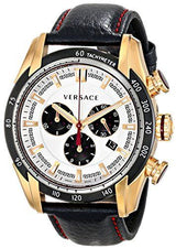 Versace V-Ray Leather Strap Men's Watch VDB040014 - Big Daddy Jewelry #2
