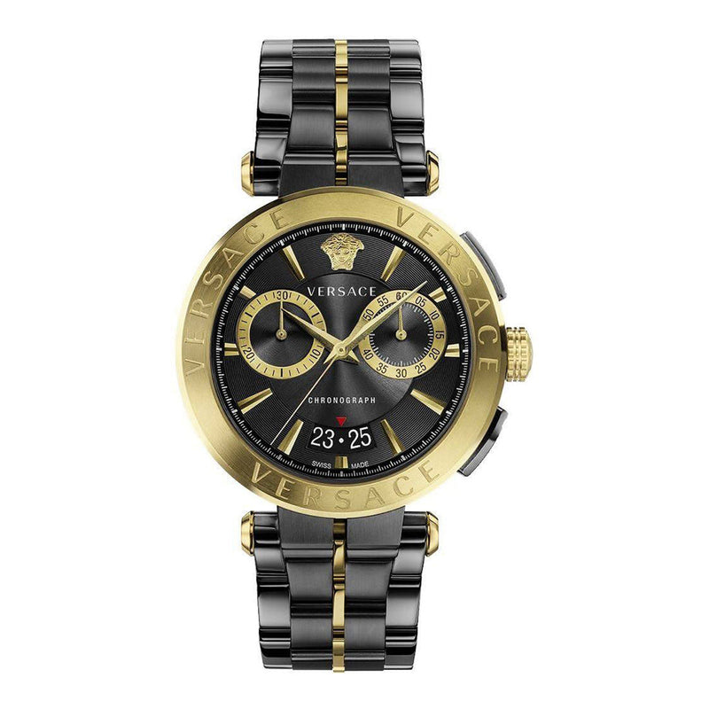 Versace Aion Black Chronograph Men's Watch  VE1D01620 - Big Daddy Jewelry