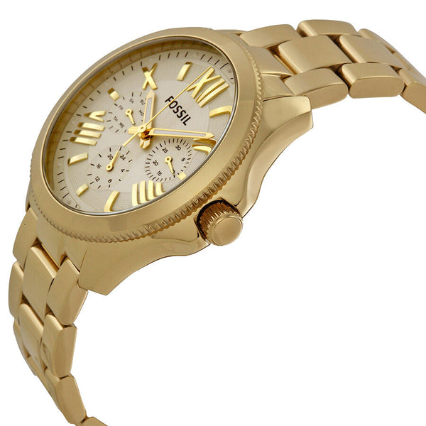 Fossil Cecile Multi-Function Champagne Dial Stainless Steel Ladies Watch AM4510 - Big Daddy Jewelry #2
