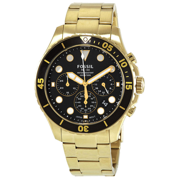 Fossil Chronograph Quartz Black Dial Men's Watch FS5727 - Big Daddy Jewelry