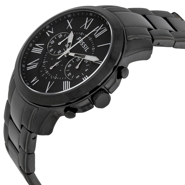 Fossil Grant Chronograph Black Dial Black-plated Men's Watch FS4832 - Big Daddy Jewelry #2