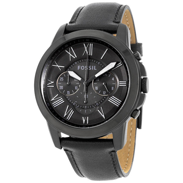 Fossil Grant Chronograph Black Dial Men's Watch FS5132 - Big Daddy Jewelry