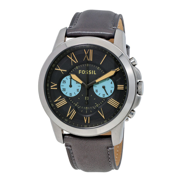 Fossil Grant Gunmetal Dial Men's Chronograph Watch FS5183 - Big Daddy Jewelry