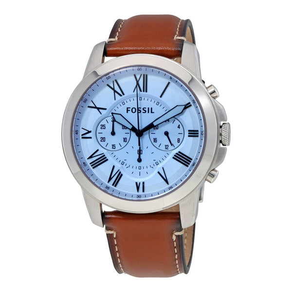 Fossil Grant Silver Dial Men's Chronograph Watch FS5184 - Big Daddy Jewelry