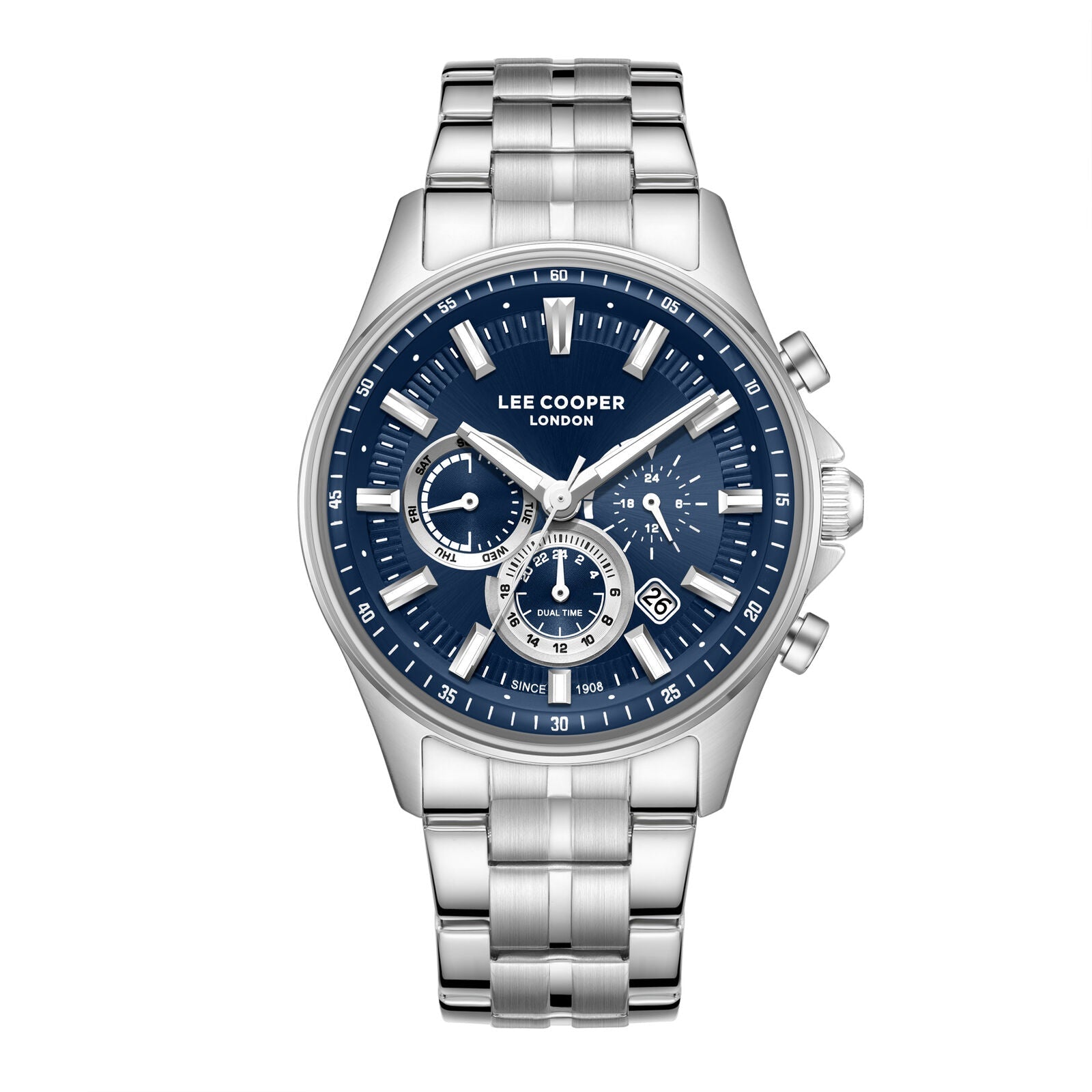 Lee Cooper Silver Men's Watch LC08213.390 LC08213.390 - Image 1