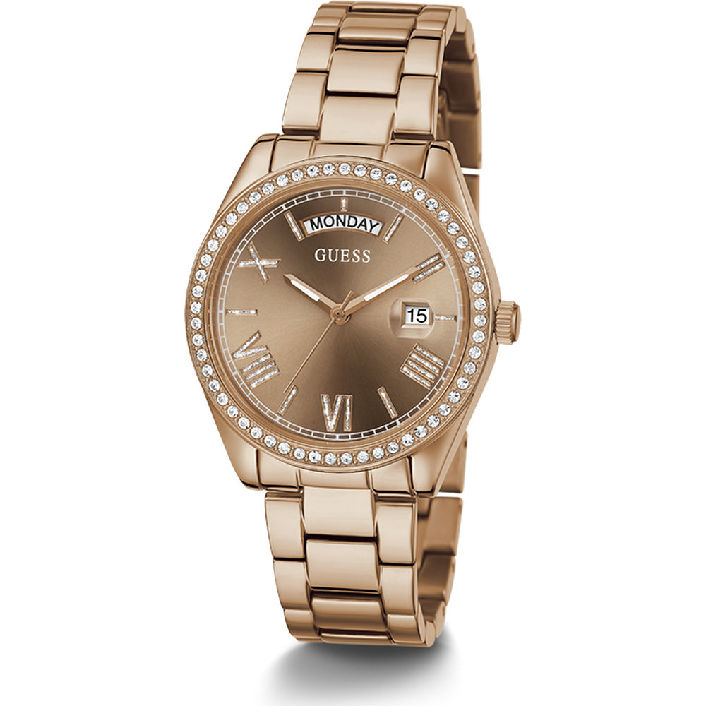 Guess Luna Rose Gold Tone Women’s Watch GW0307L3 - Watch