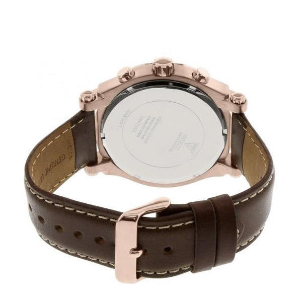 Guess Navy Round Quartz Men’s Watch W0673G3 - Watch