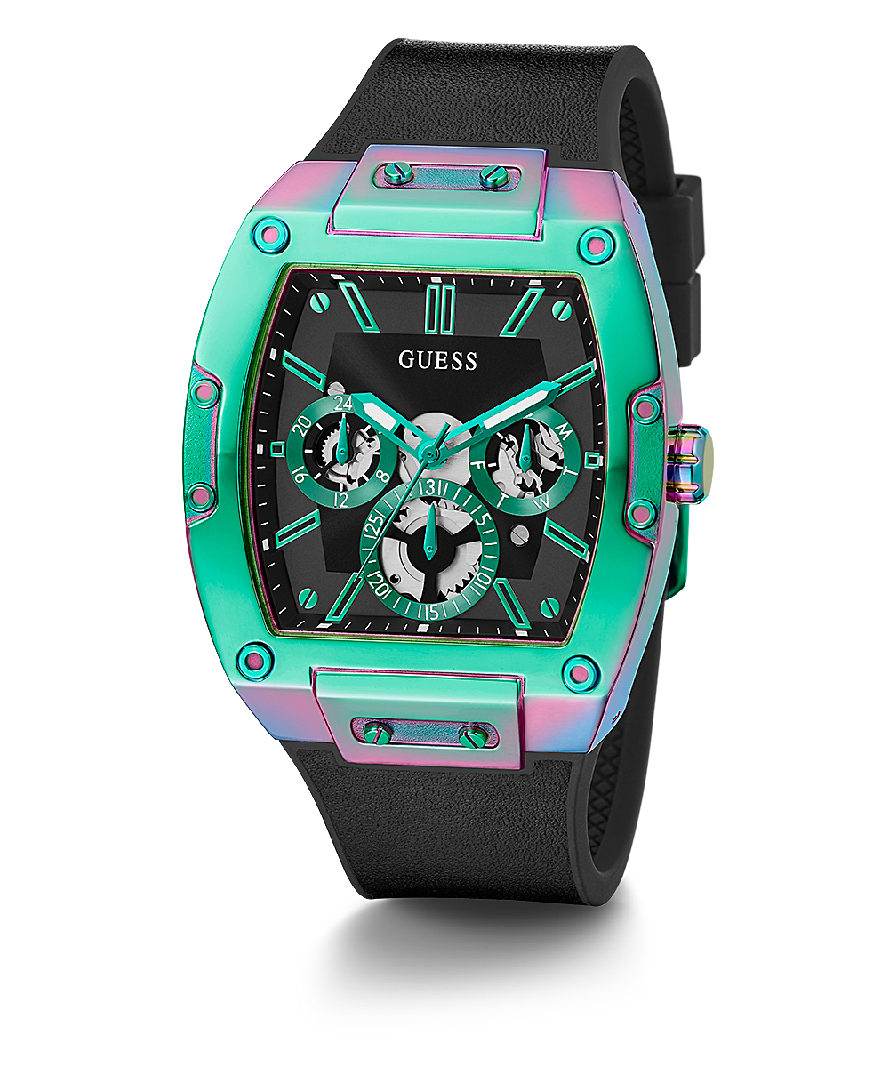 Guess Two-Toned Phoenix Silicone Men’s Watch GW0202G5 - Watch