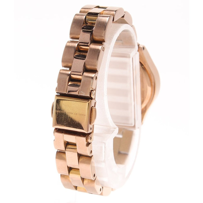 MARC JACOBS SMALL BLADE SILVER WOMENS’ ROSE GOLD LOGO WATCH MBM3076 - Kiwi Watches #5