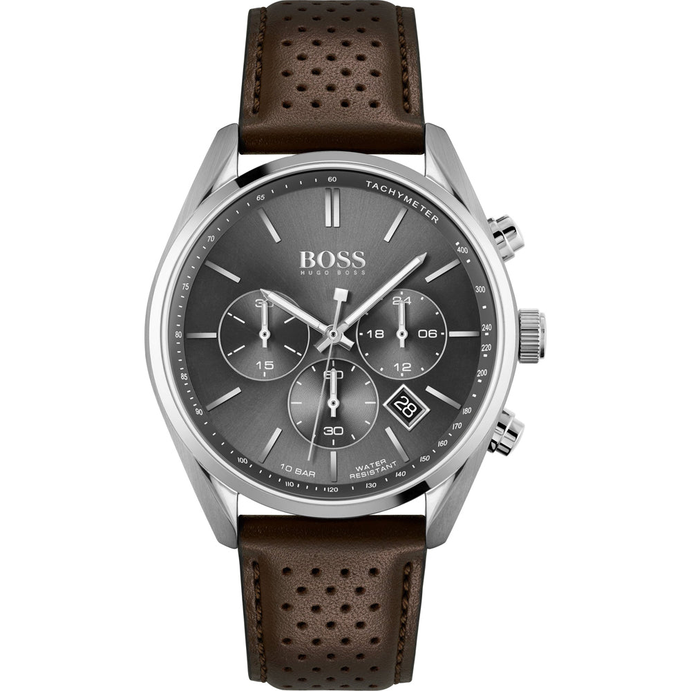 Hugo Boss Champion Brown Chronograph Men's Watch  1513815 - The Watches Men & CO