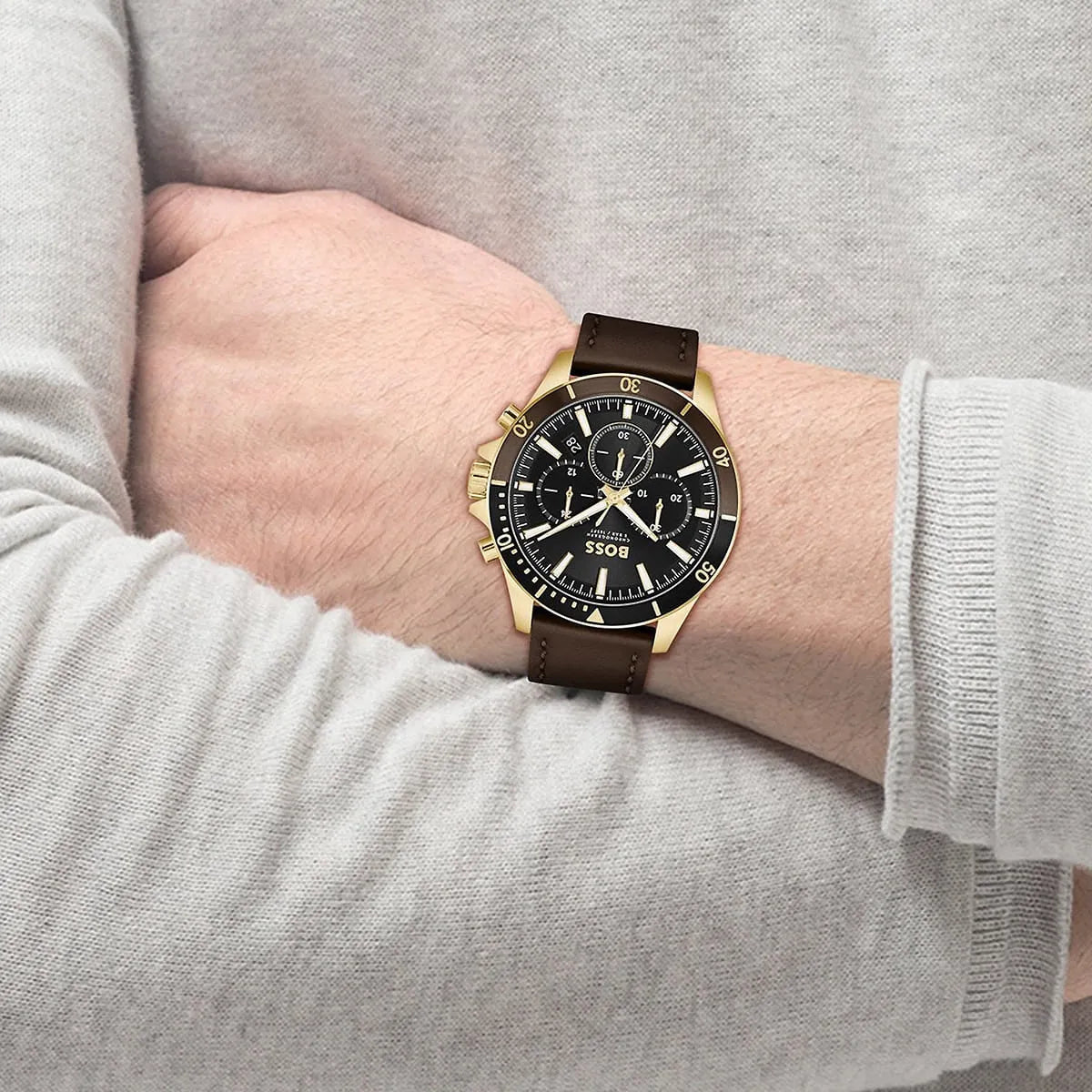 Hugo Boss Troper Chronograph Men's Watch - 1514100 1514100 - Image 4
