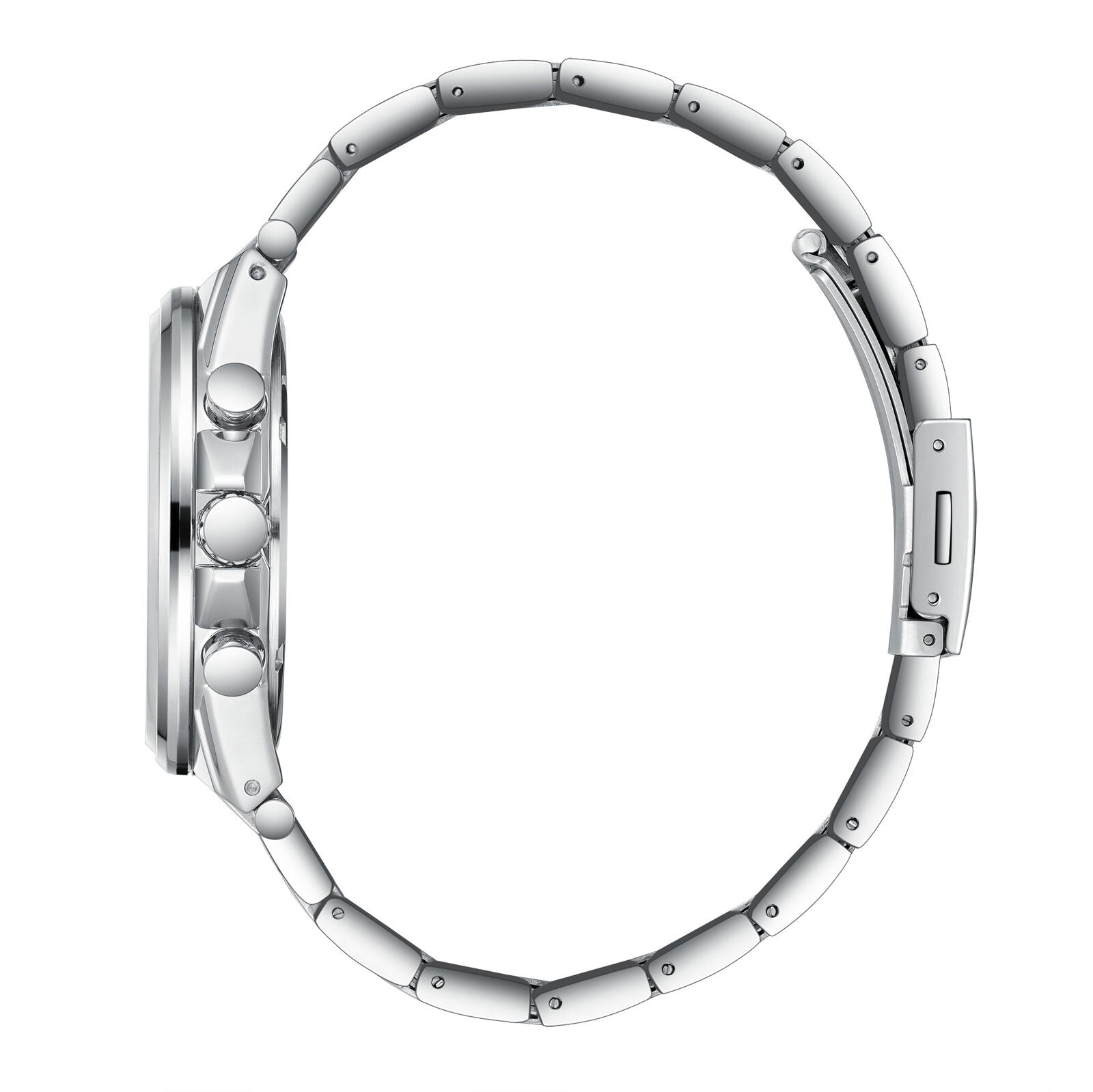 Lee Cooper Contemporary Multifunction Blue Dial Silver Watch - LC08219.390