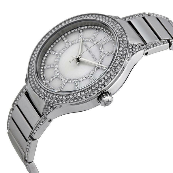 Michael Kors Kerry Mother Pearl Dial Silver Ladies Watch MK3311 - Big Daddy Jewelry #2