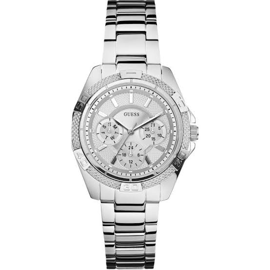 Guess Mini Phantom Silver-Tone Ladies Watch  W0235L1 - Big Daddy Jewelry
