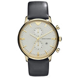 Emporio Armani Gianni Leather Men's Watch#AR0386 - Kiwi Watches