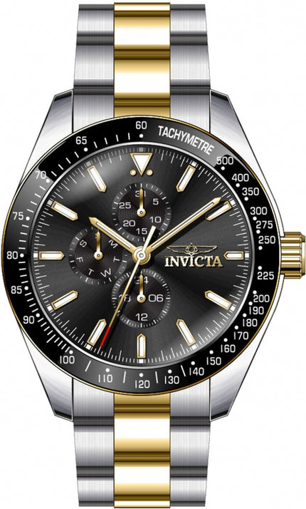 Invicta Aviator Quartz Black Dial Men's Watch 38969