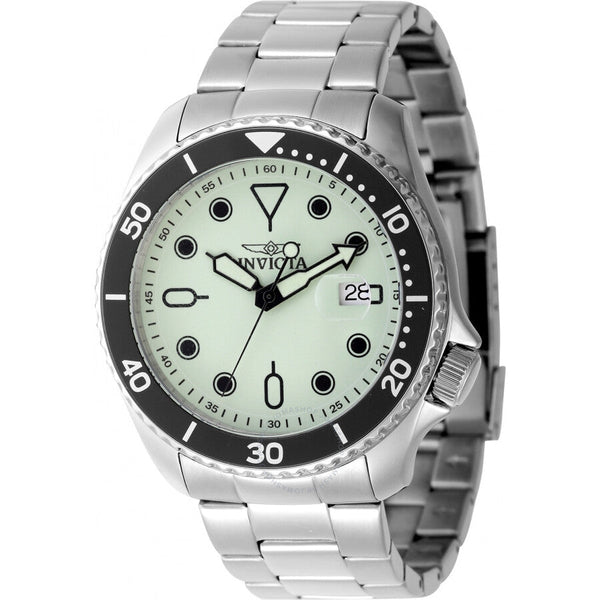 Invicta Pro Diver Date Luminous Green Dial Men's Watch 47305 - Big Daddy Jewelry