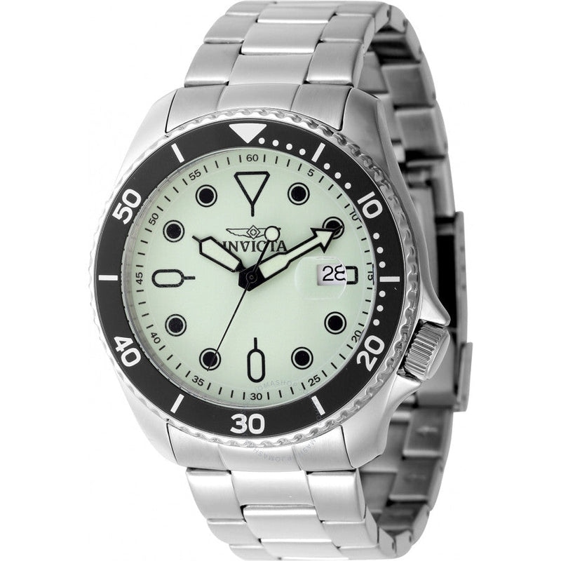 Invicta Pro Diver Date Luminous Green Dial Men's Watch 47305 - Big Daddy Jewelry