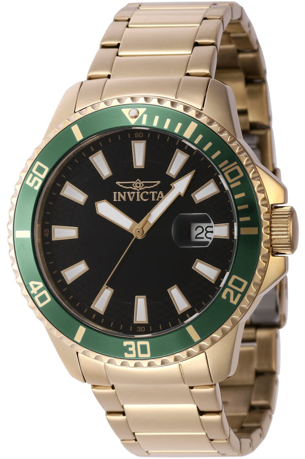 Invicta Pro Diver Quartz Black Dial Men's Watch 46138