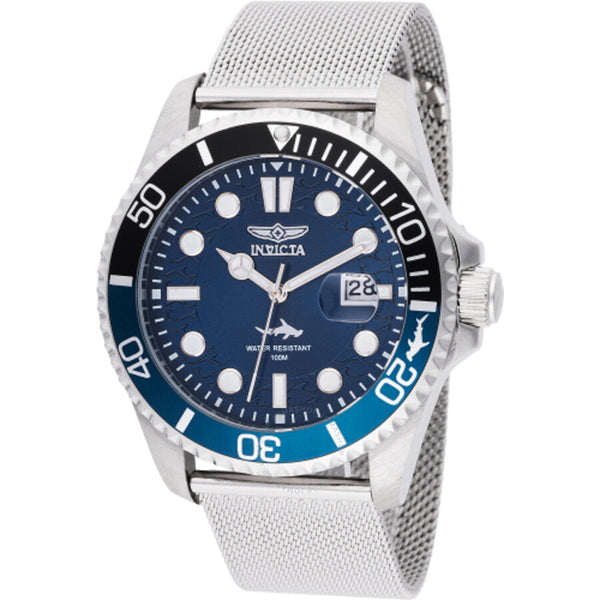 Invicta Pro Diver Quartz Blue Dial Batman Bezel Men's Watch 47173 - Big Daddy Jewelry