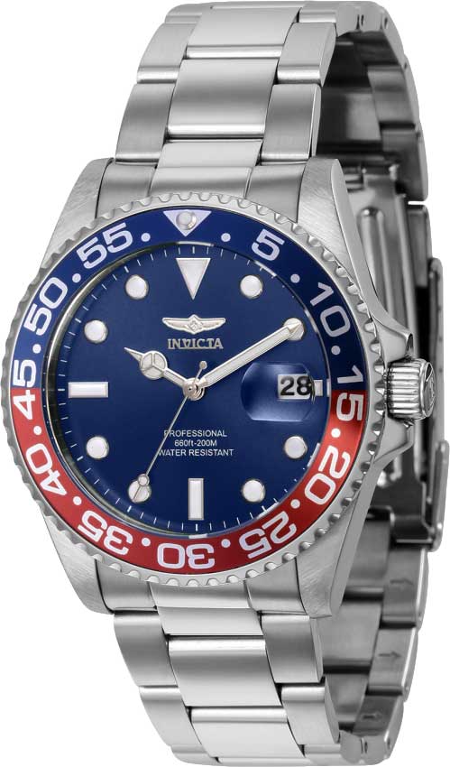 Invicta Invicta Pro Diver Quartz Blue Dial Men's Watch - 36535