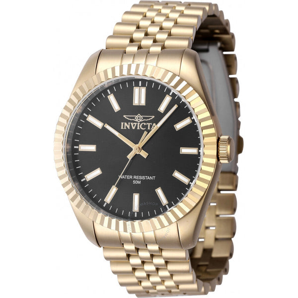 Invicta Specialty Quartz Black Dial Men's Watch 47488 - Big Daddy Jewelry