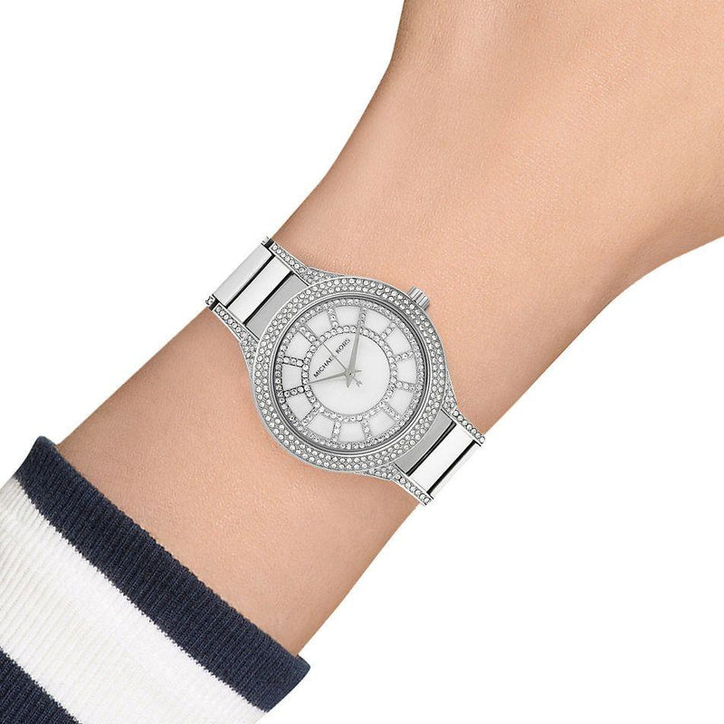 Michael Kors Kerry Mother Pearl Dial Silver Ladies Watch MK3311 - Big Daddy Jewelry #5