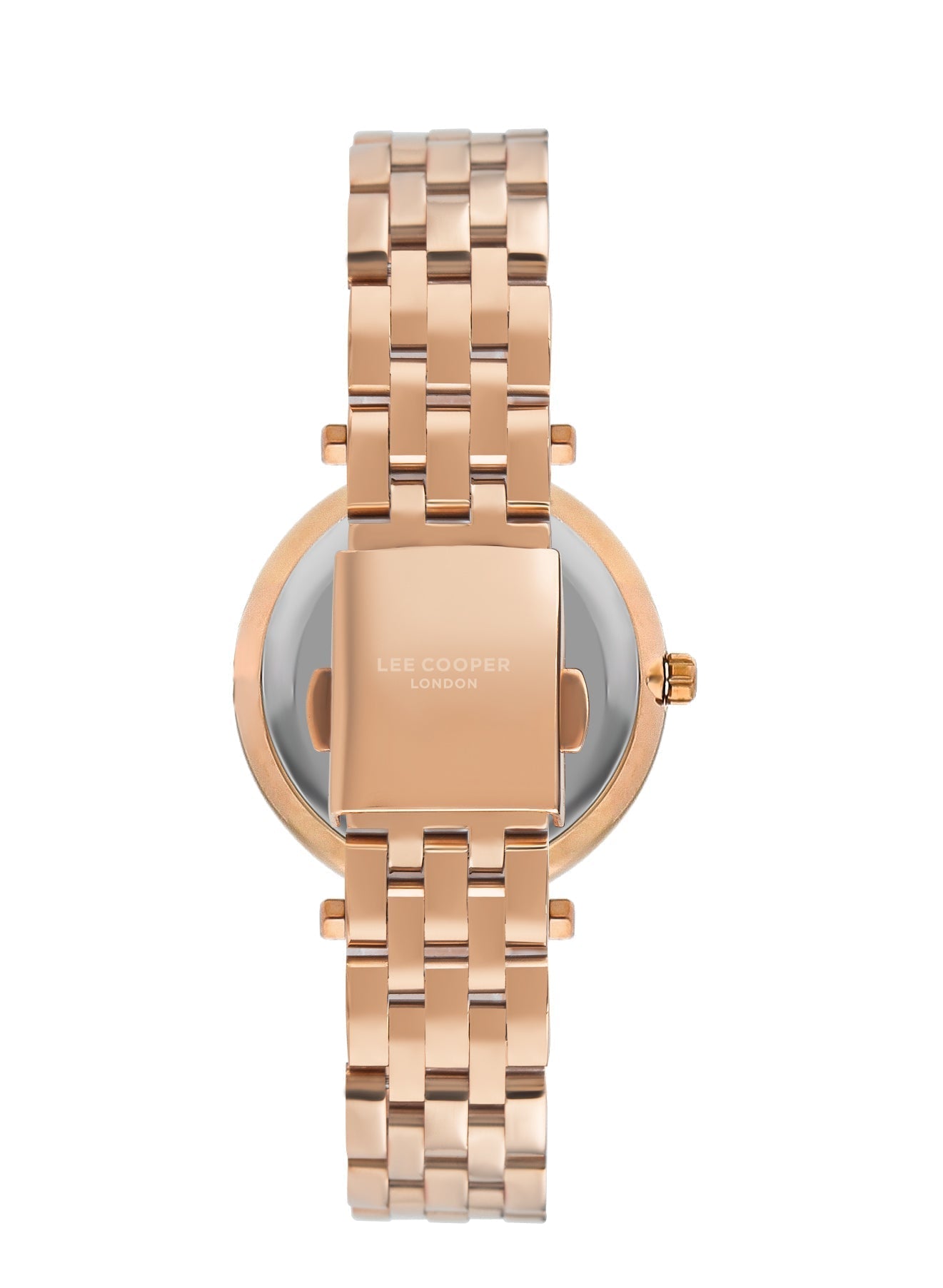 Lee Cooper Women’s 34 MM Rose Gold Analog Brown Dial Watch – LC07864.440 - Watch