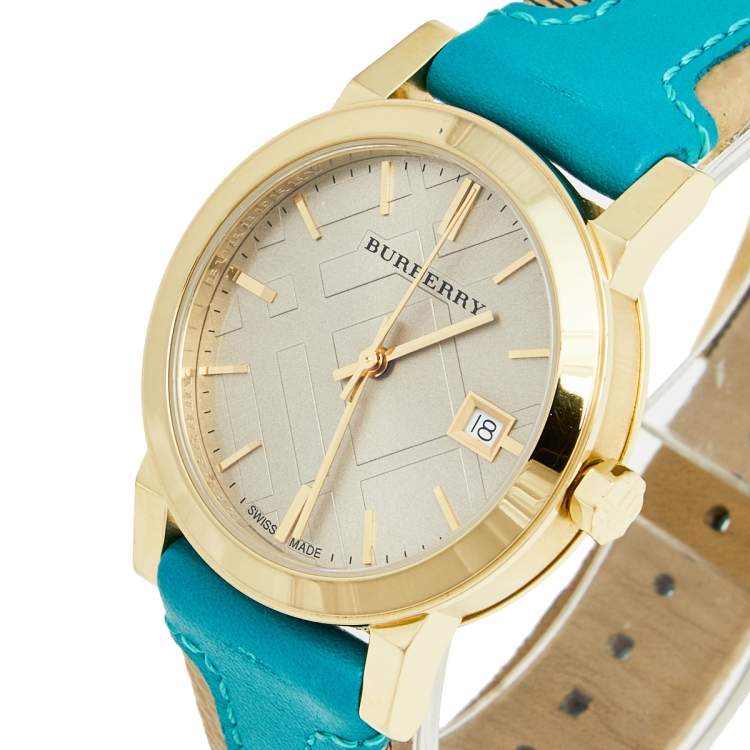 Burberry Women's Leather Casual Women Analog Women's Watch BU9018 - Big Daddy Jewelry #2
