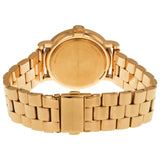 Marc Jacobs Online Baker Navy Dial Rose Gold 36mm Ladies Watch MBM3330