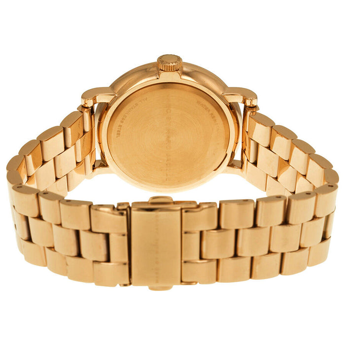 Marc Jacobs Online Baker Navy Dial Rose Gold 36mm Ladies Watch MBM3330
