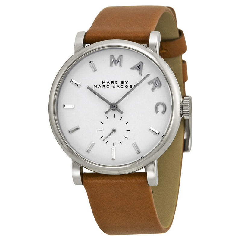 Marc by Marc Jacobs Baker White Dial Ladies Watch #MBM1265 - Big Daddy Jewelry